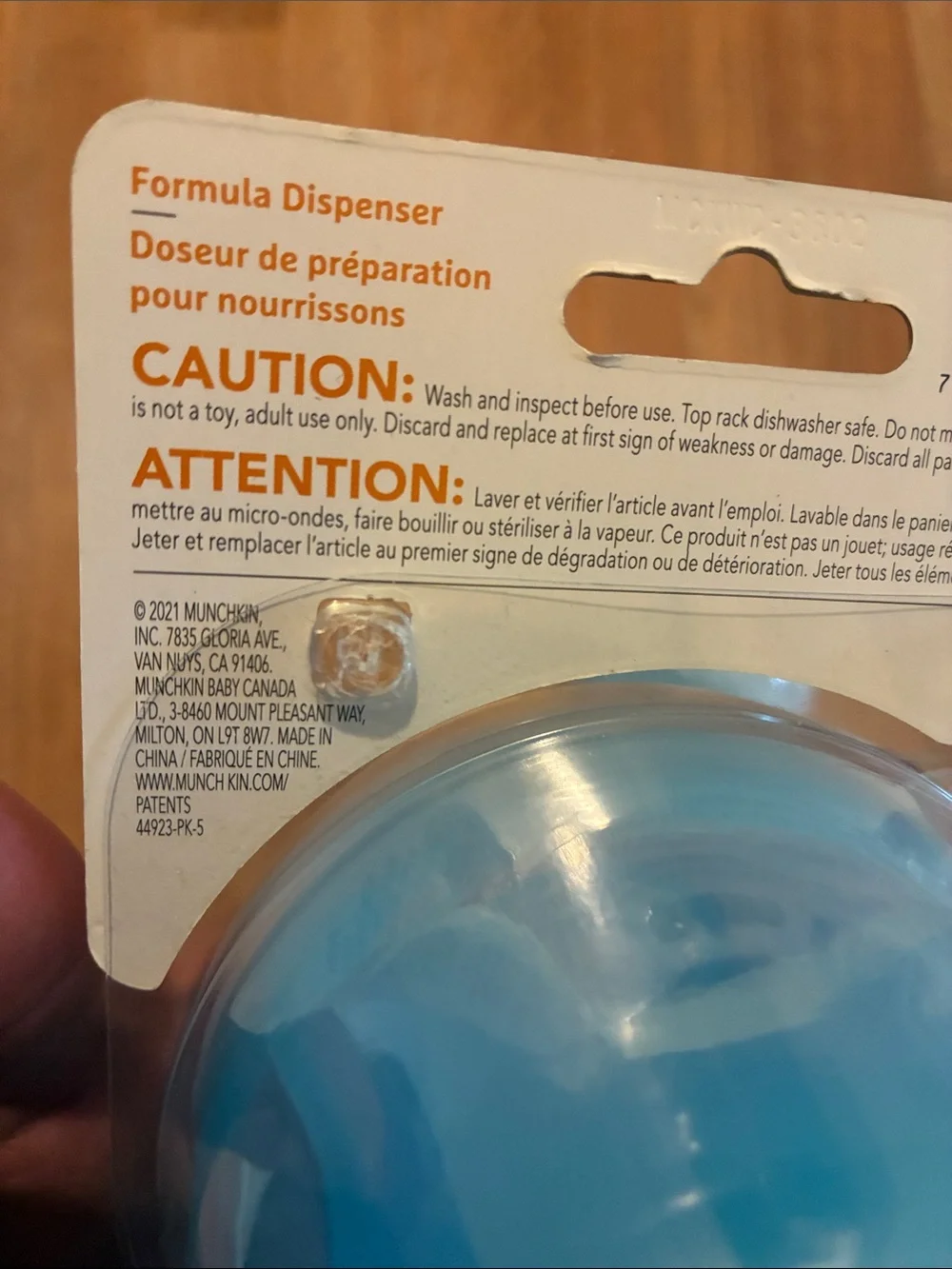 Munchkin Blue Formula Dispenser Trio Pack (2 pcs)